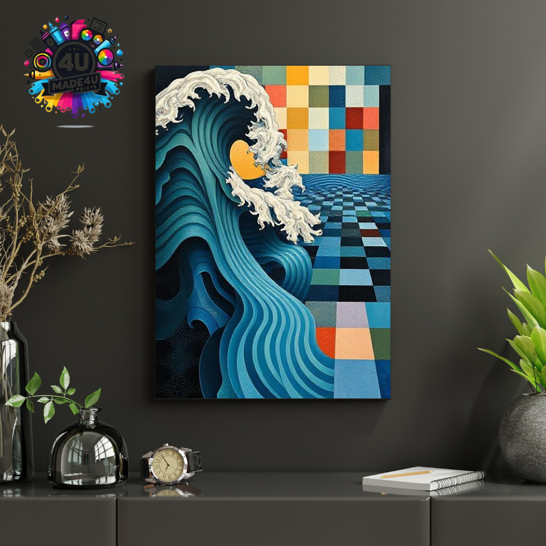 Waves of Imagination – Abstract Piece for Modern Homes