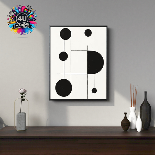 Abstract Expression – Artistic Poster for Modern Interiors