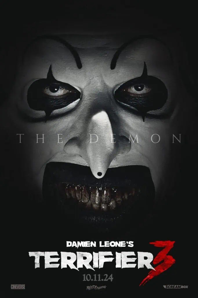 Terrifier 3 “ The Demon “ Poster