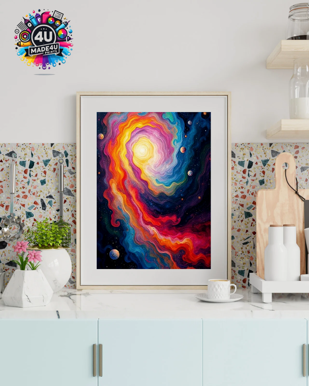 Mindful Motions – Serene Abstract Artwork