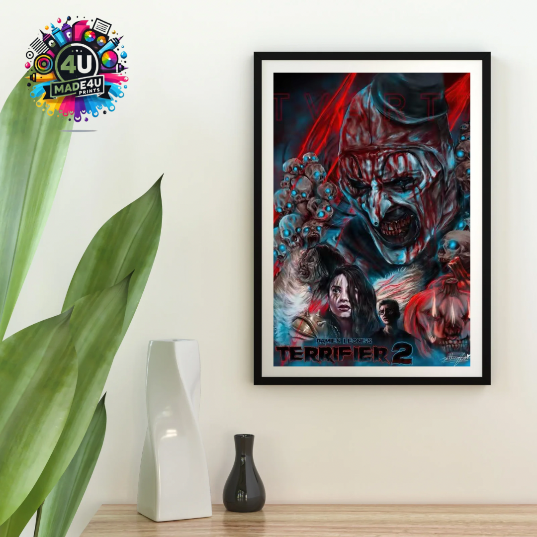 Terrifier 2 - Art The Clown & Sienna Shaw Poster