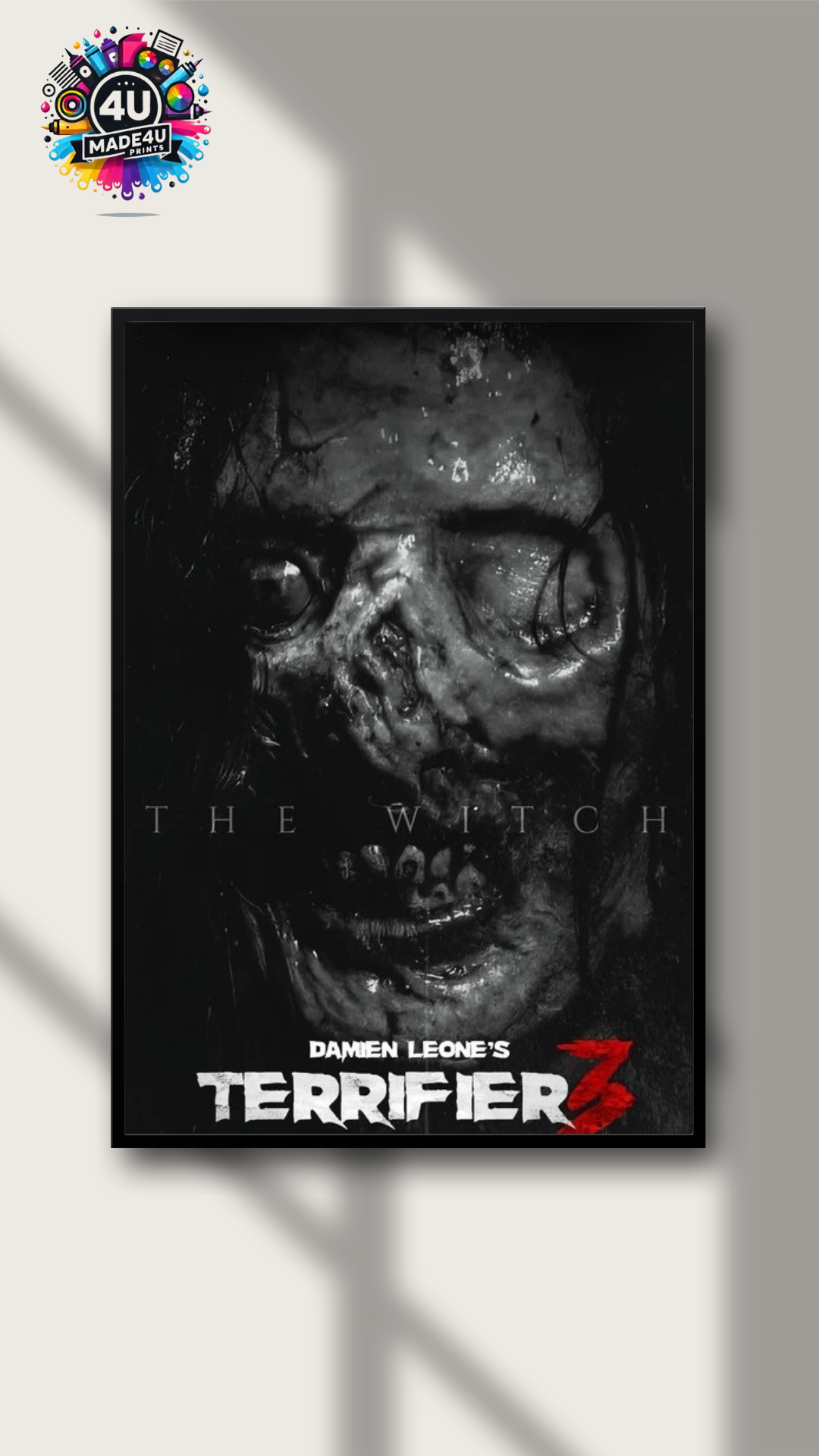 Terrifier 3 “ The Witch “ Poster