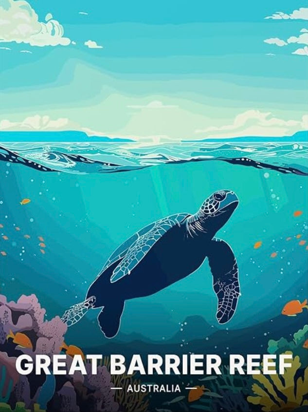 Great Barrier Reef - Australia Poster